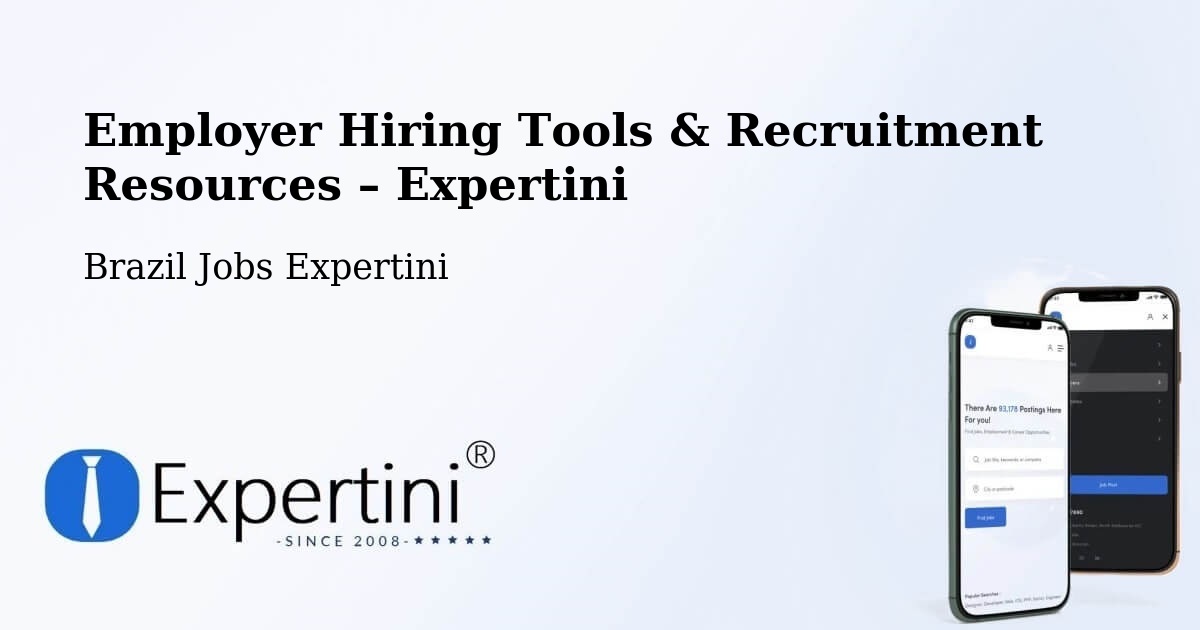 Employer Hiring Tools & Recruitment Resources – Corumbá - Corumbá, Brazil Jobs Expertini
