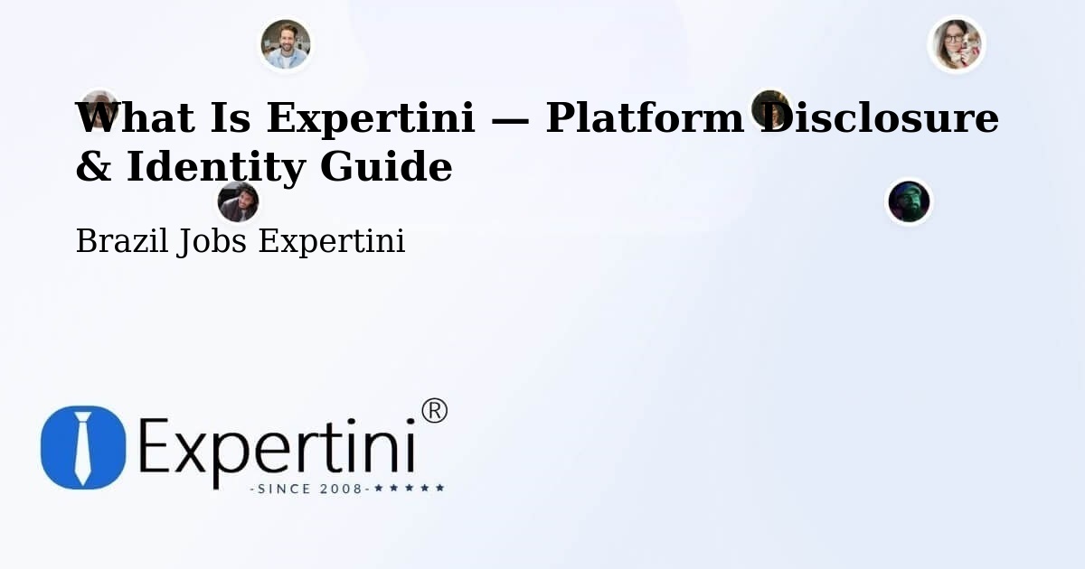 What Is Expertini — Platform Disclosure & Identity Guide – Corumbá